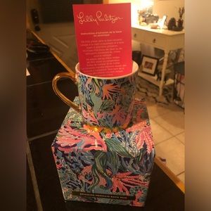 Lily Pulitzer coffee mug brand new in box